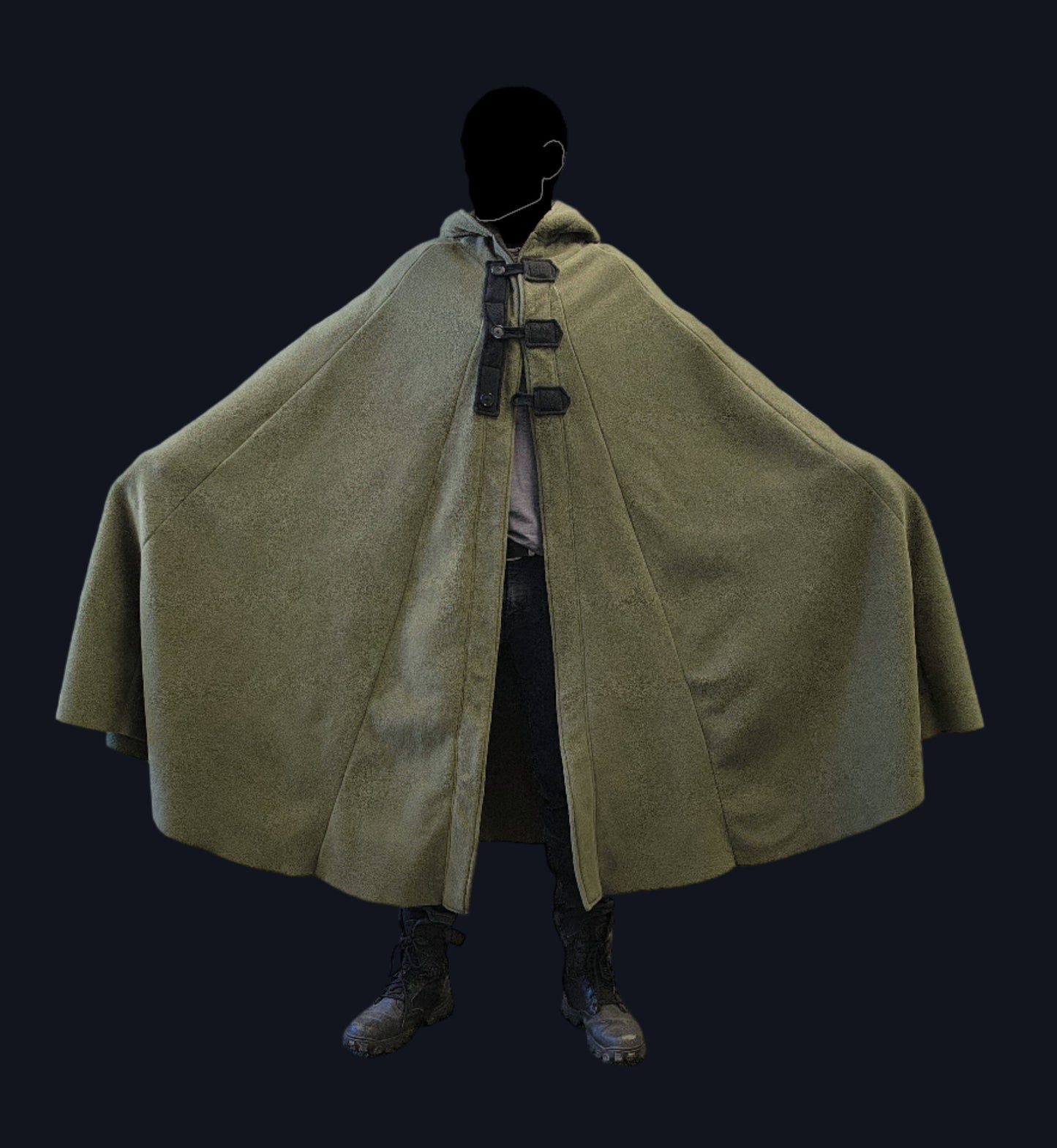7/12th Circle Liripipe-Hooded Cloak