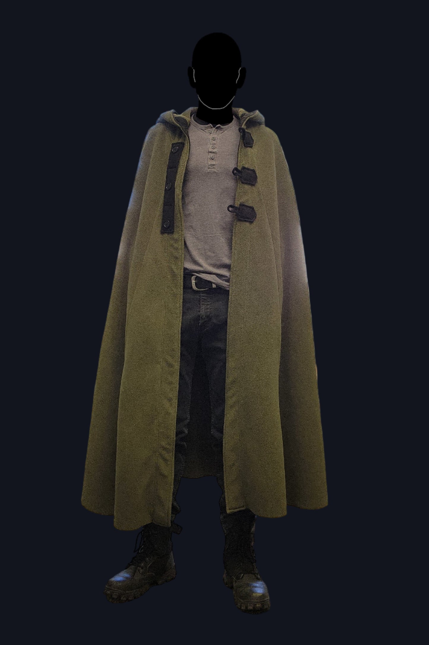 7/12th Circle Liripipe-Hooded Cloak