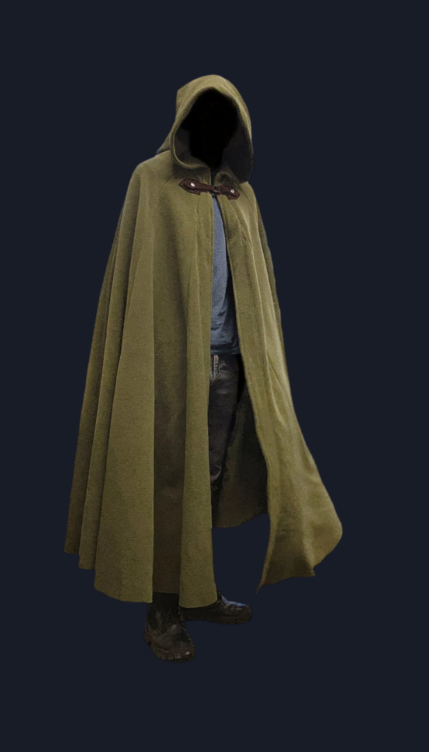 Hooded Liripipe Cloak