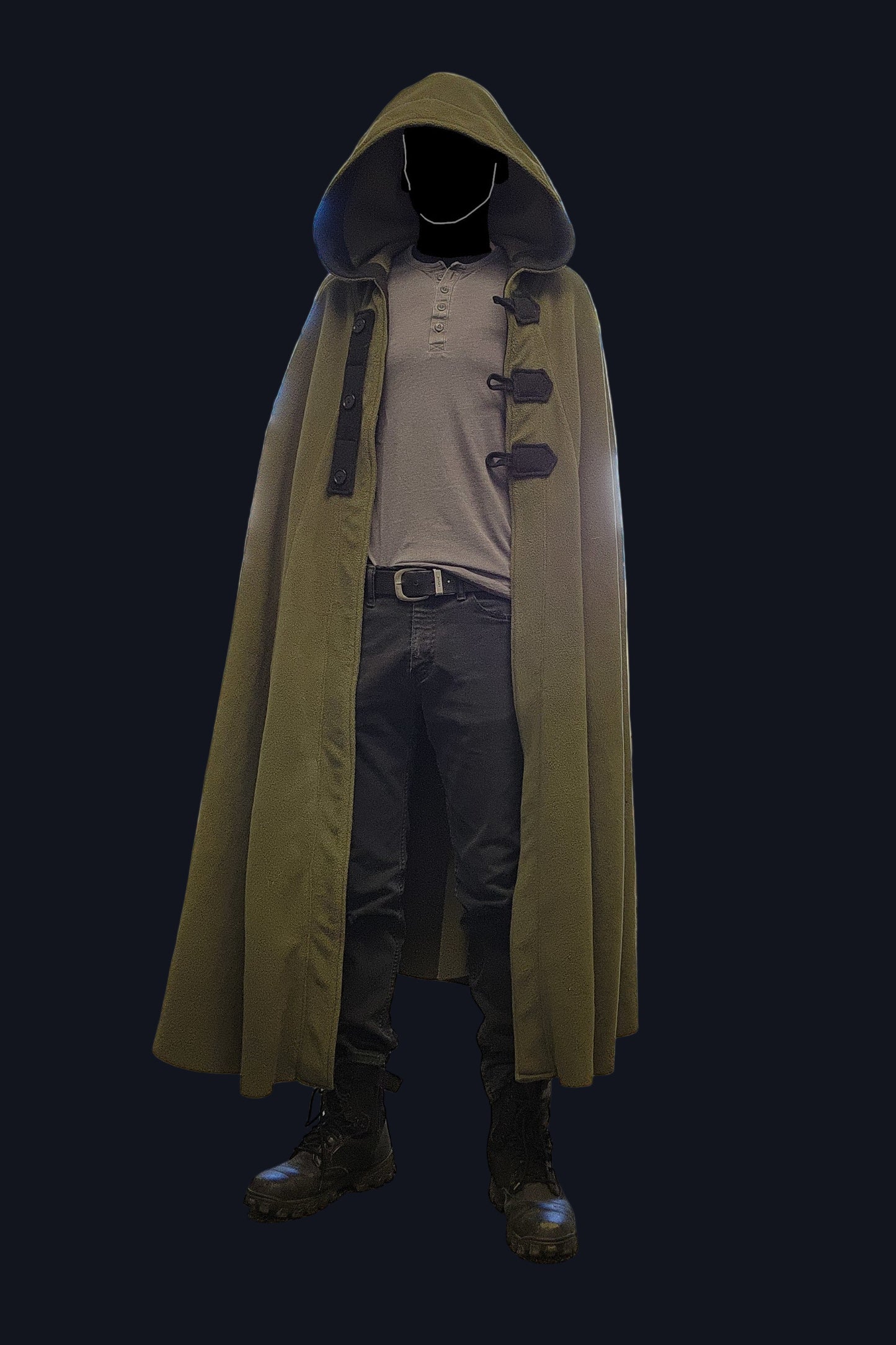 7/12th Circle Liripipe-Hooded Cloak